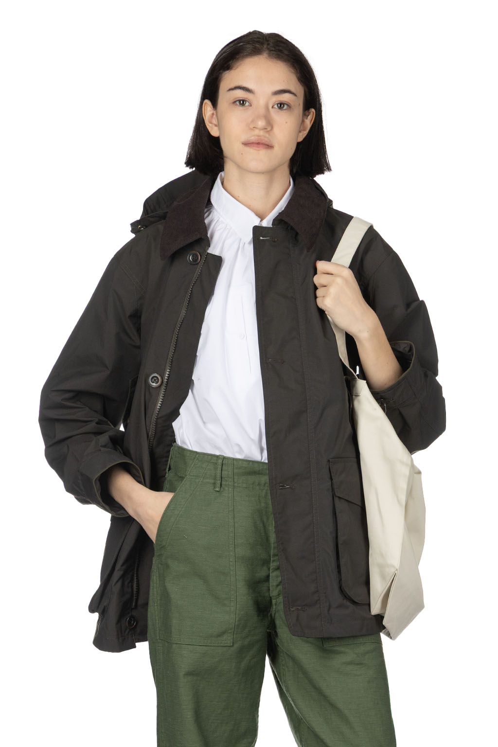 Nanamica (NAN) - 2L Pertex Unlimited Field Jacket - Olive