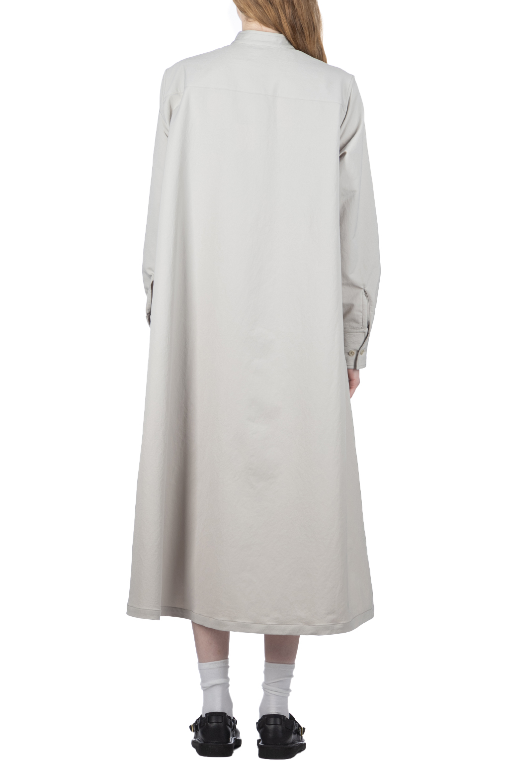 Nanamica (NAN) - ALPHADRY Shirt Dress - Pale Gray