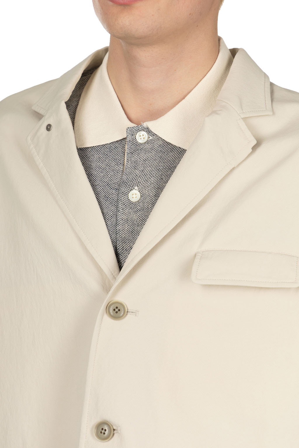 Nanamica (NAN) - Alphadry Club Jacket - Dry Sand 