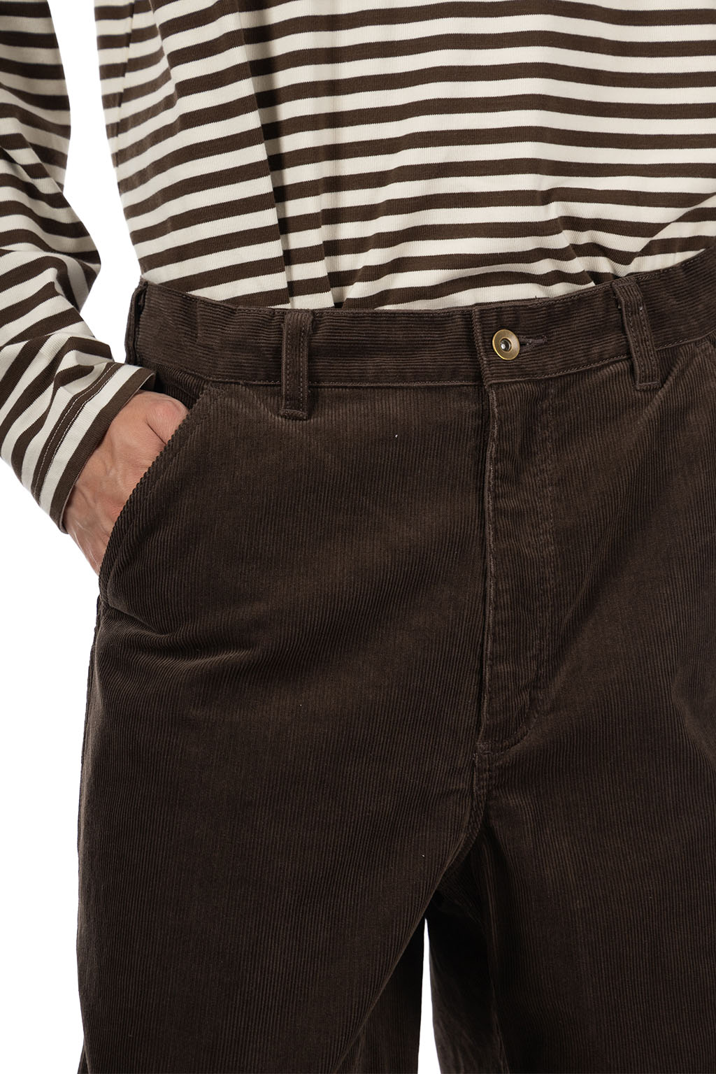 Nanamica (NAN) - Corduroy Dock Pants - Brown