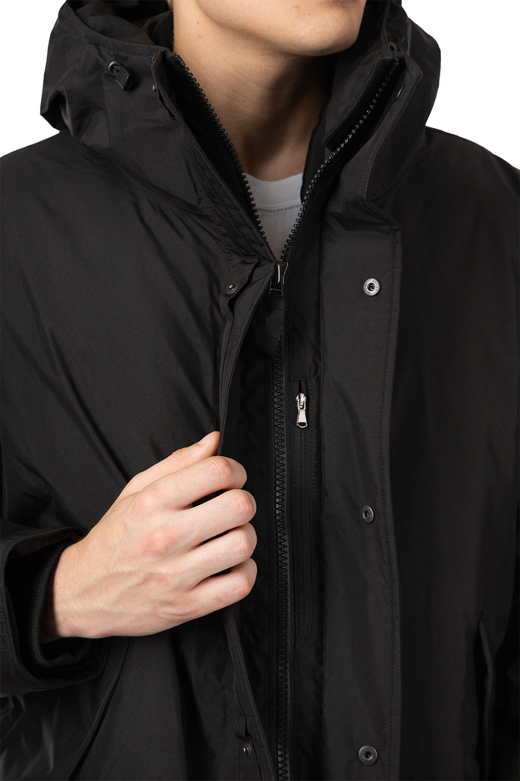 Nanamica (NAN) - GORE-TEX Long Down Coat - Black