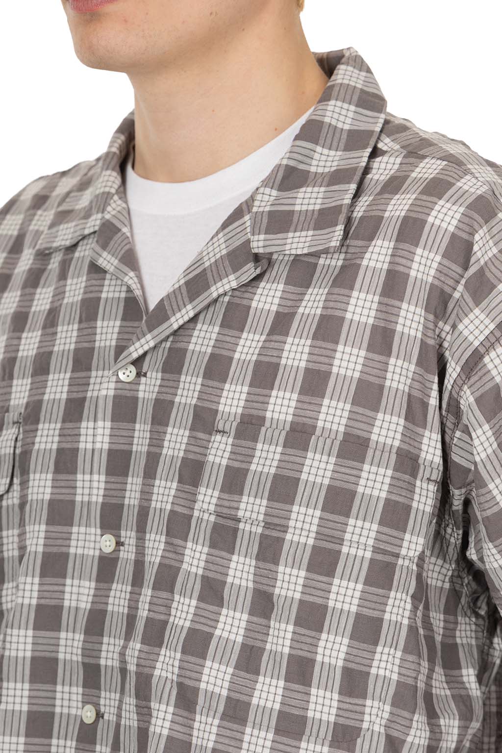 Nanamica (NAN) - Palaka Check Shirt - Grey