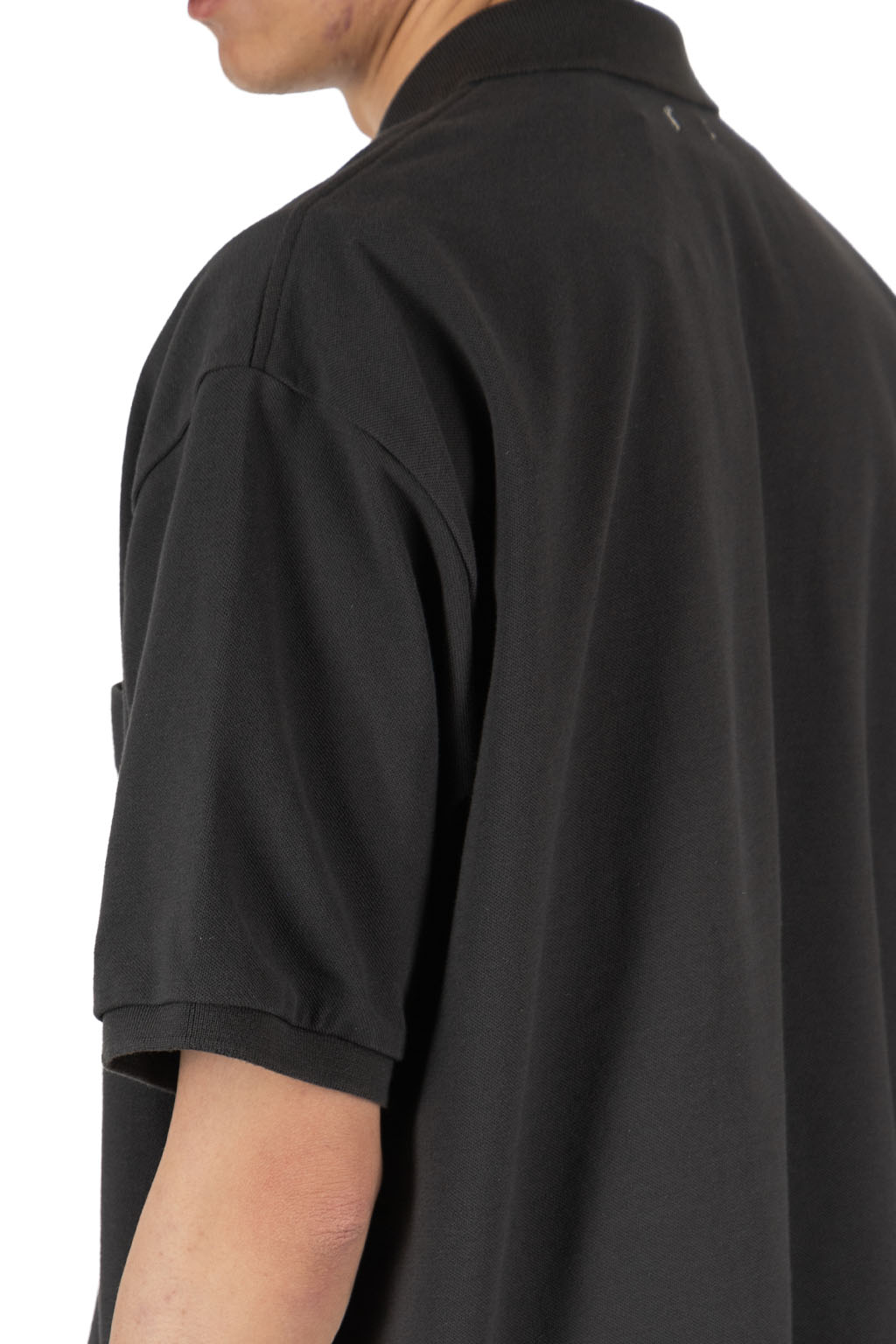 Nanamica (NAN) - Short Sleeves Polo Shirt - Charcoal