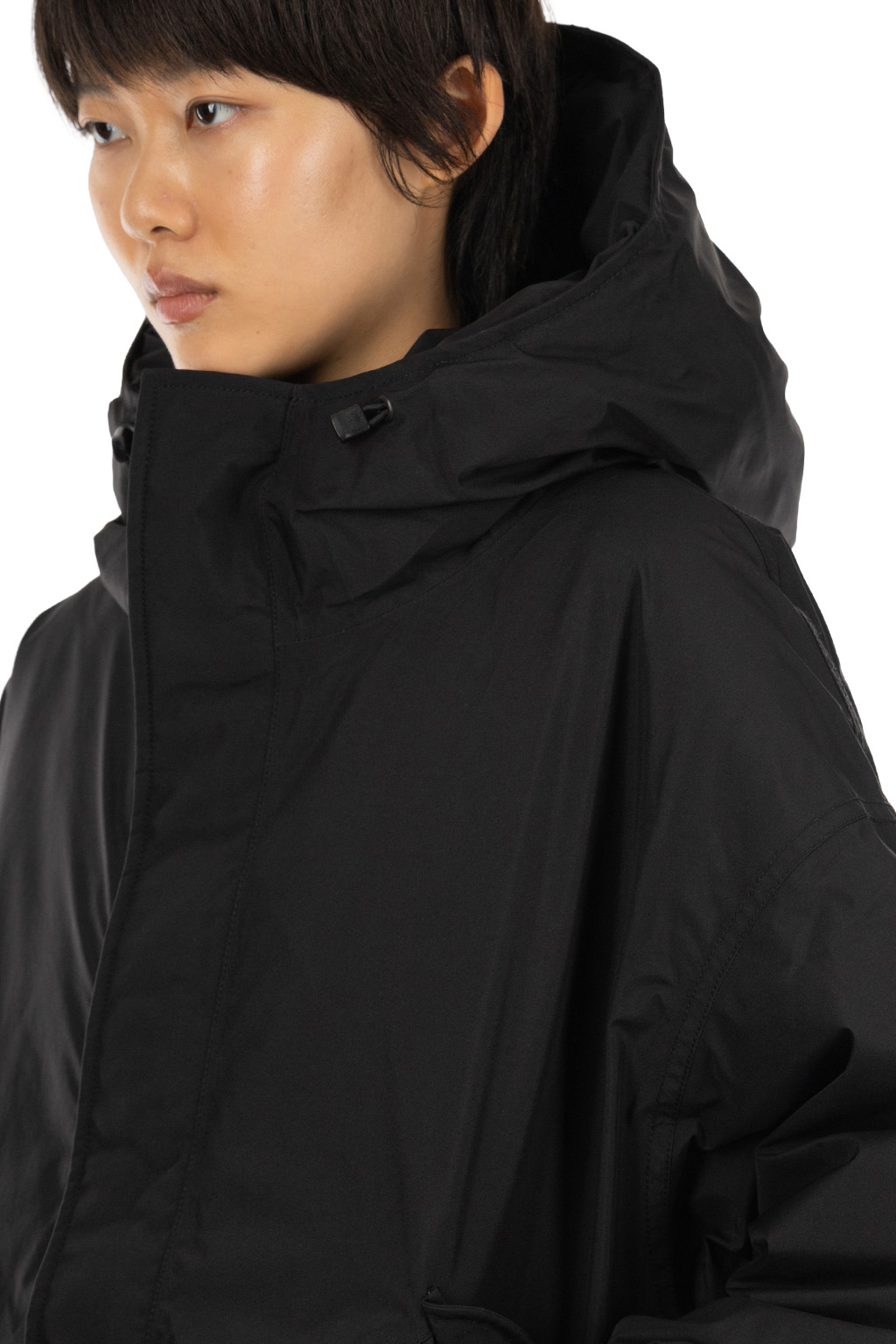 Nanamica (NAN) - Women GORE-TEX Long Down Coat - Black