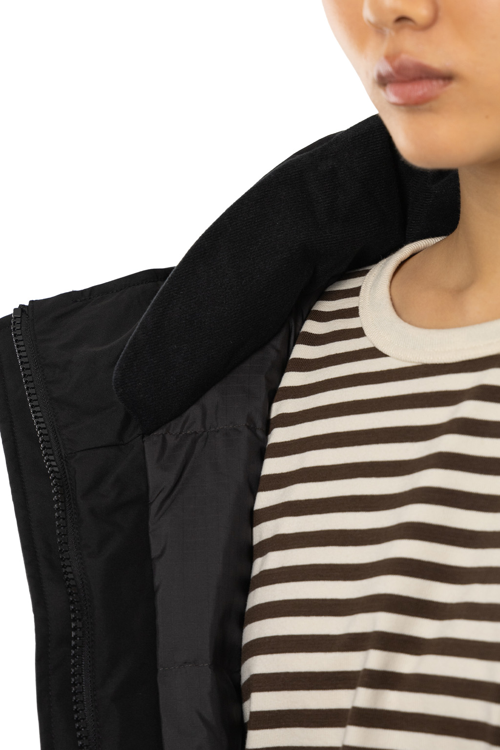 Nanamica (NAN) - Women GORE-TEX Long Down Coat - Black