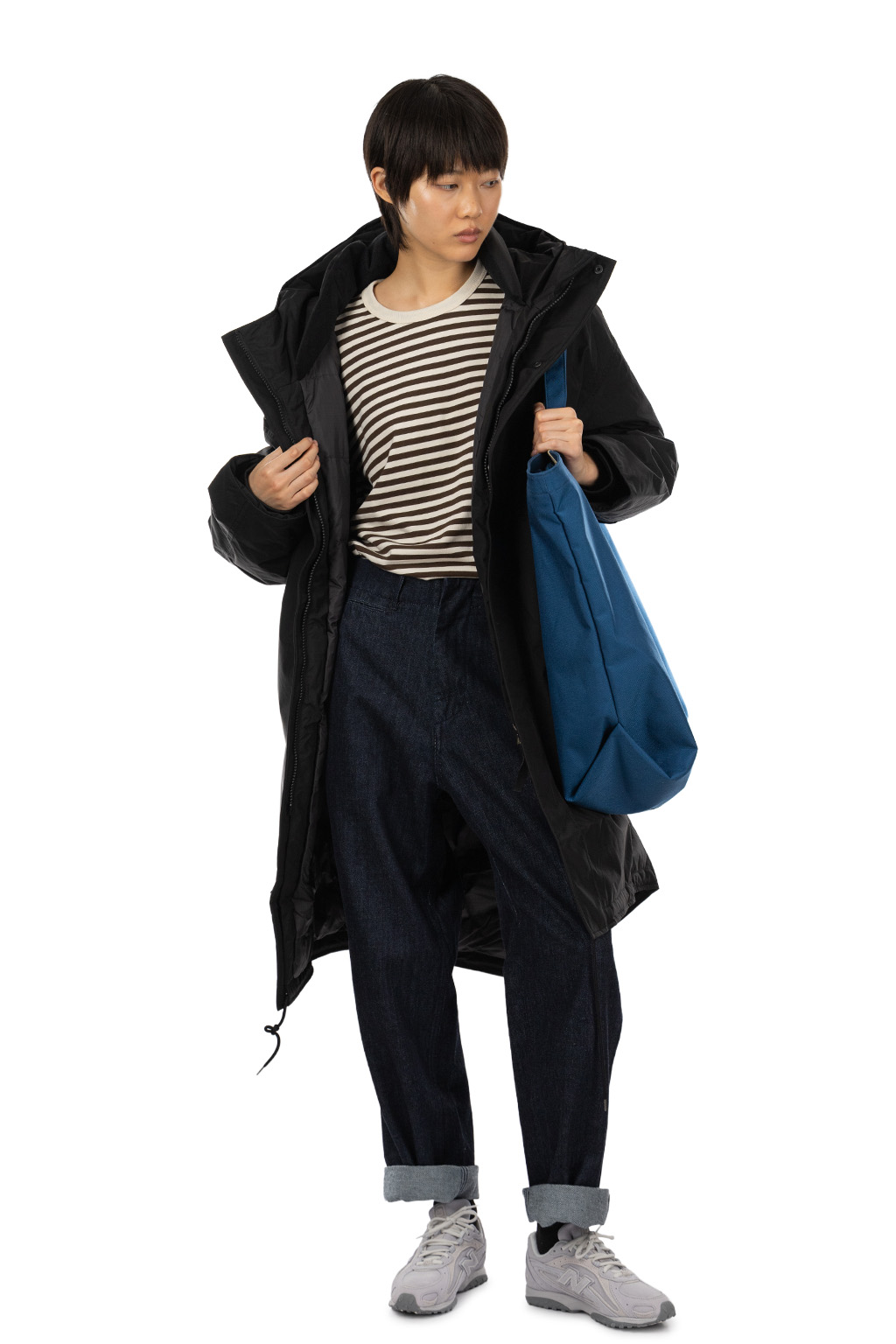 Nanamica (NAN) - Women GORE-TEX Long Down Coat - Black