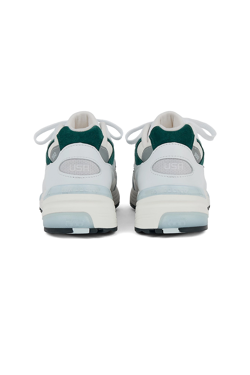 New Balance - U992GB - White with Marsh Green