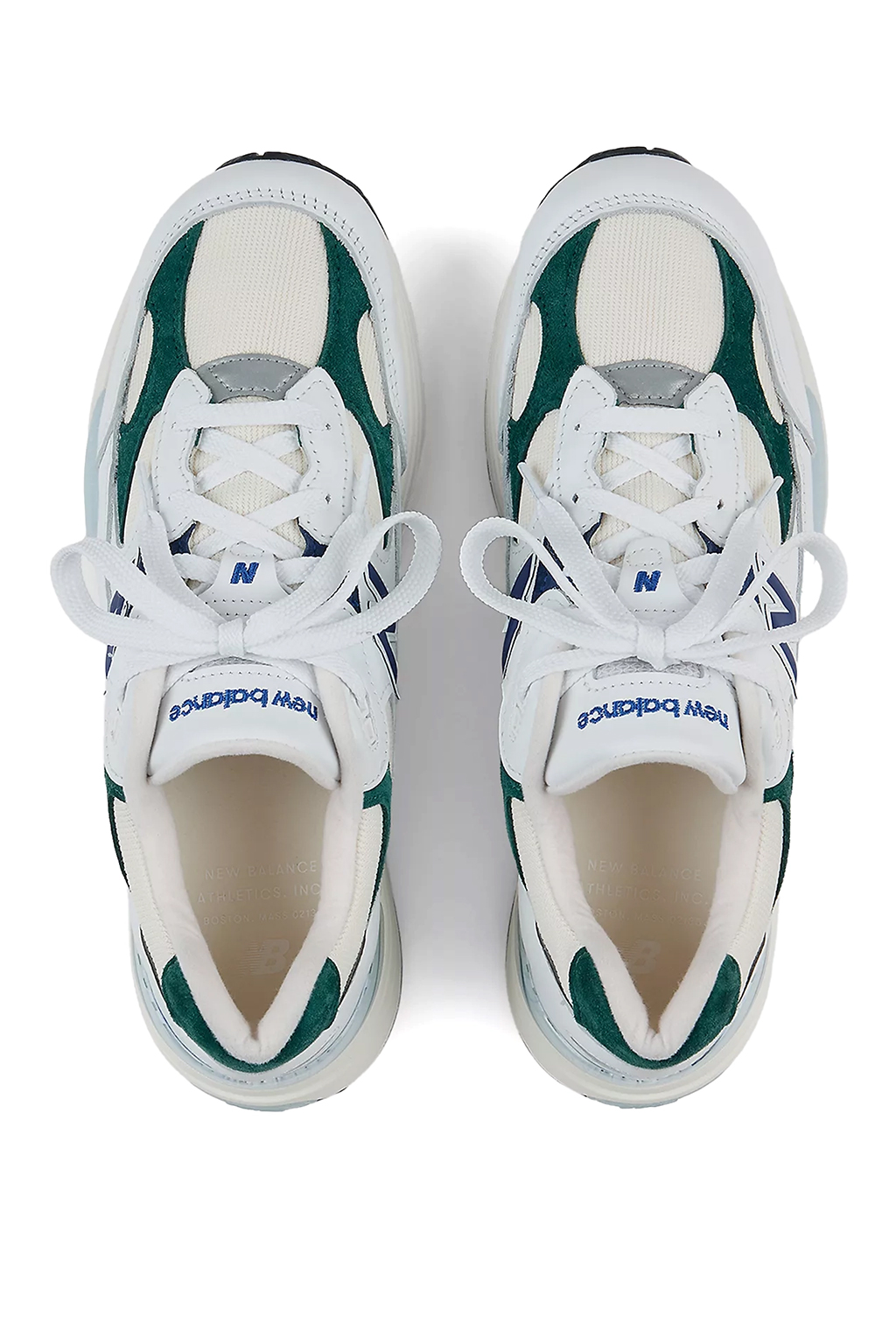 New Balance - U992GB - White with Marsh Green