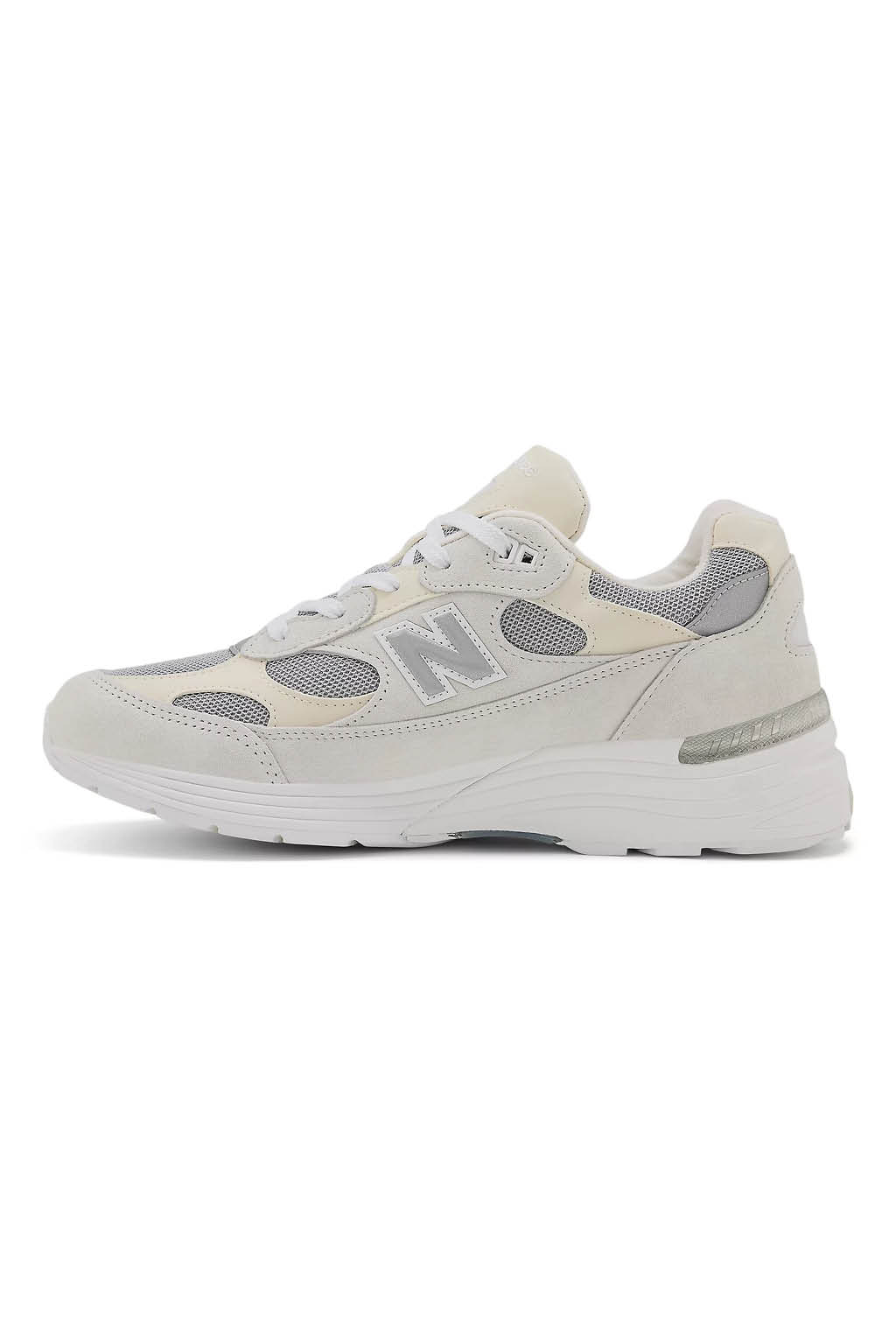 New Balance - U992NC - Made in USA White With Reflection and Silver Metalice