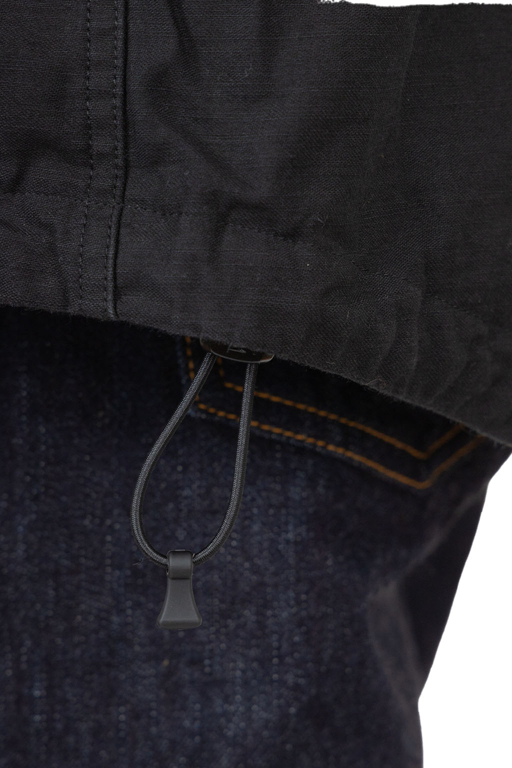 Nonnative - Trooper Jacket Cotton Backsatin Pigment Dye Windstopper - Black