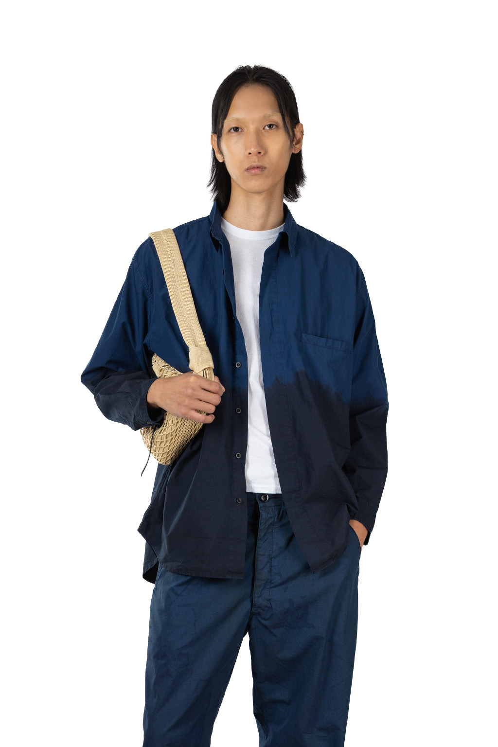 OUTIL - CHEMISIER LACHY - Indigo Gradation