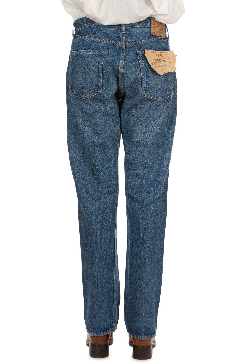 OrSlow 105 Standard Selvedge Denim - 2-Year Wash