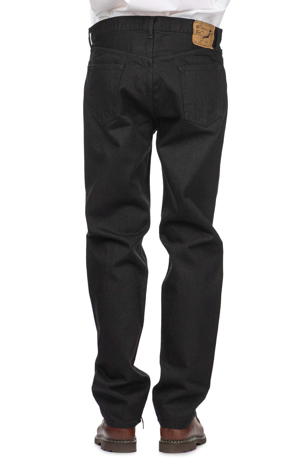 OrSlow - 107 Ivy Fit Black Denim 
