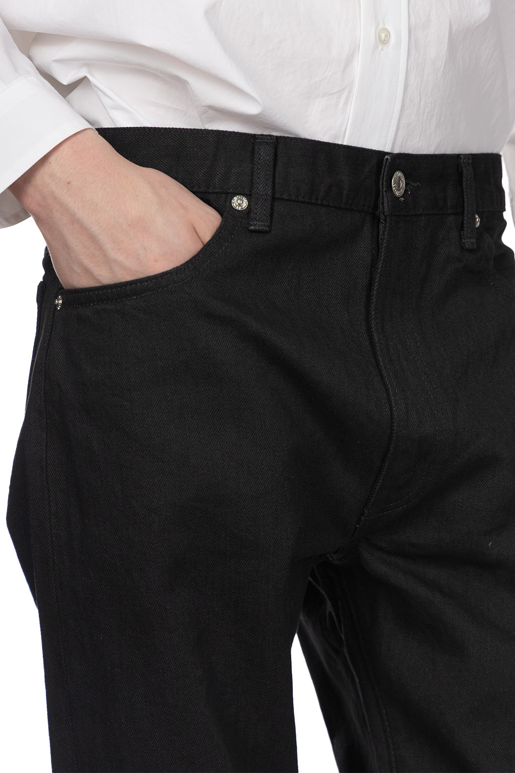 OrSlow - 107 Ivy Fit Black Denim 