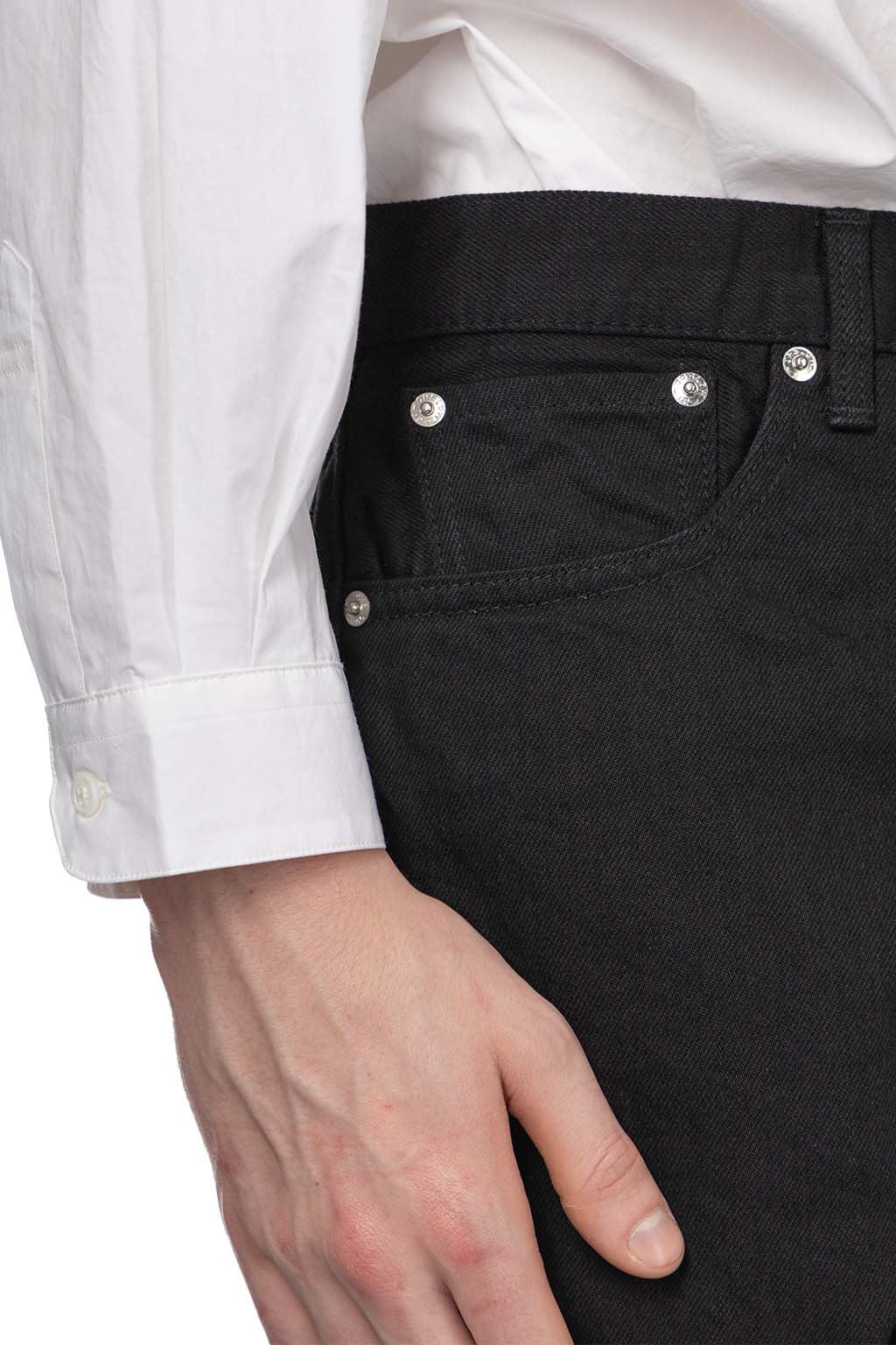 OrSlow - 107 Ivy Fit Black Denim 