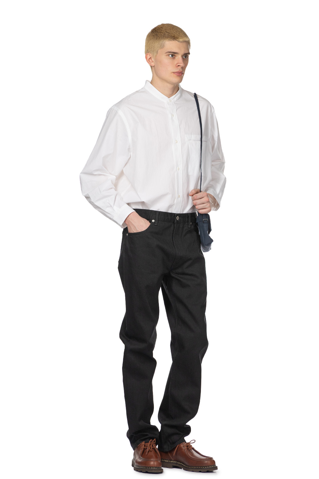 OrSlow - 107 Ivy Fit Black Denim 