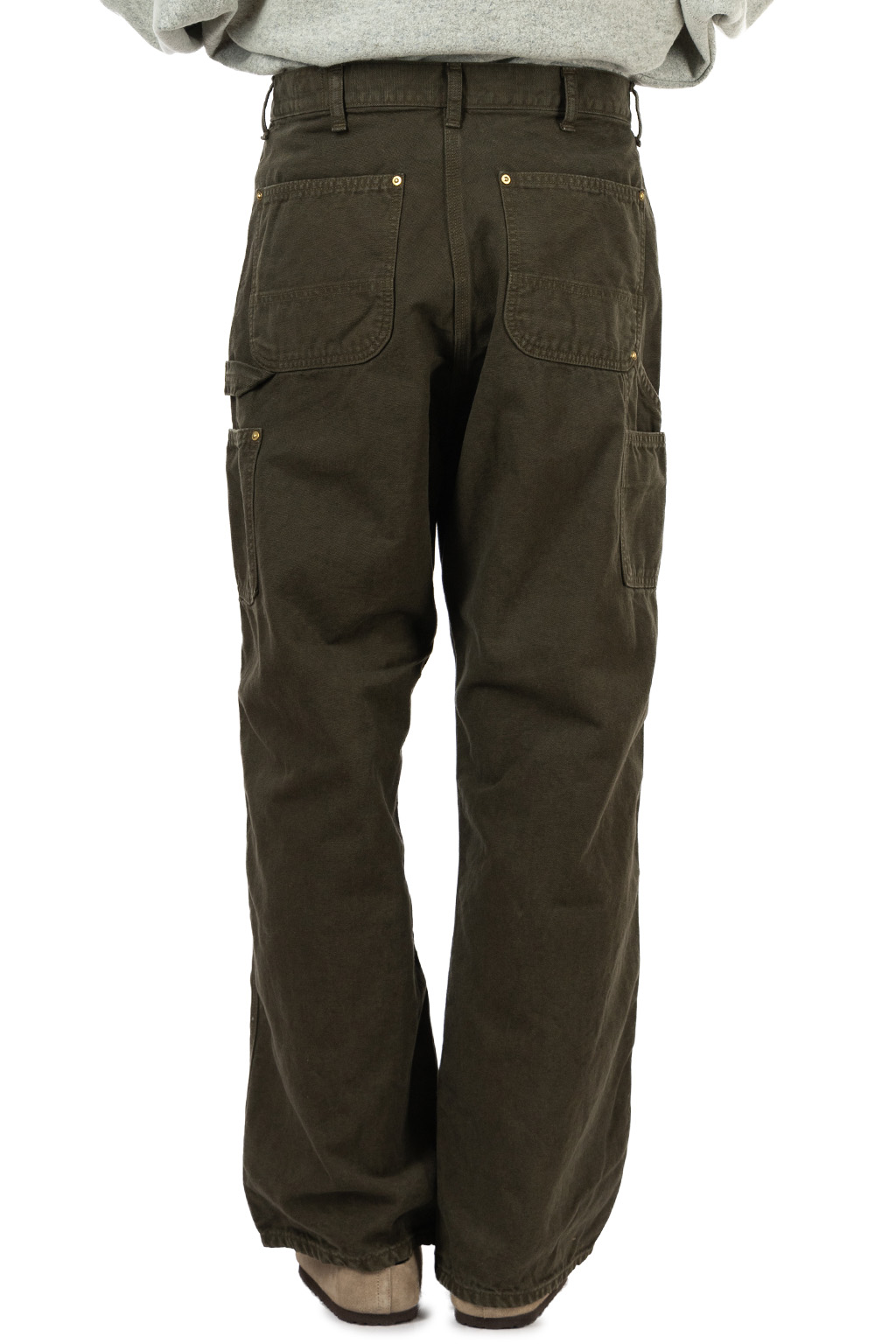 OrSlow - Dad's Fit Oxford Painter Pants - Coffee Brown