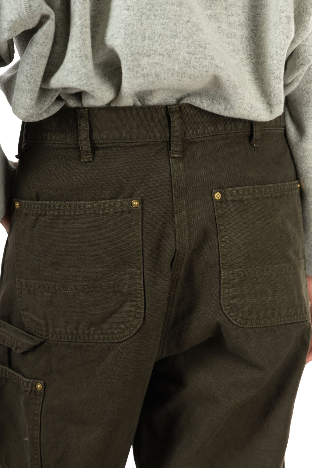 OrSlow - Dad's Fit Oxford Painter Pants - Coffee Brown