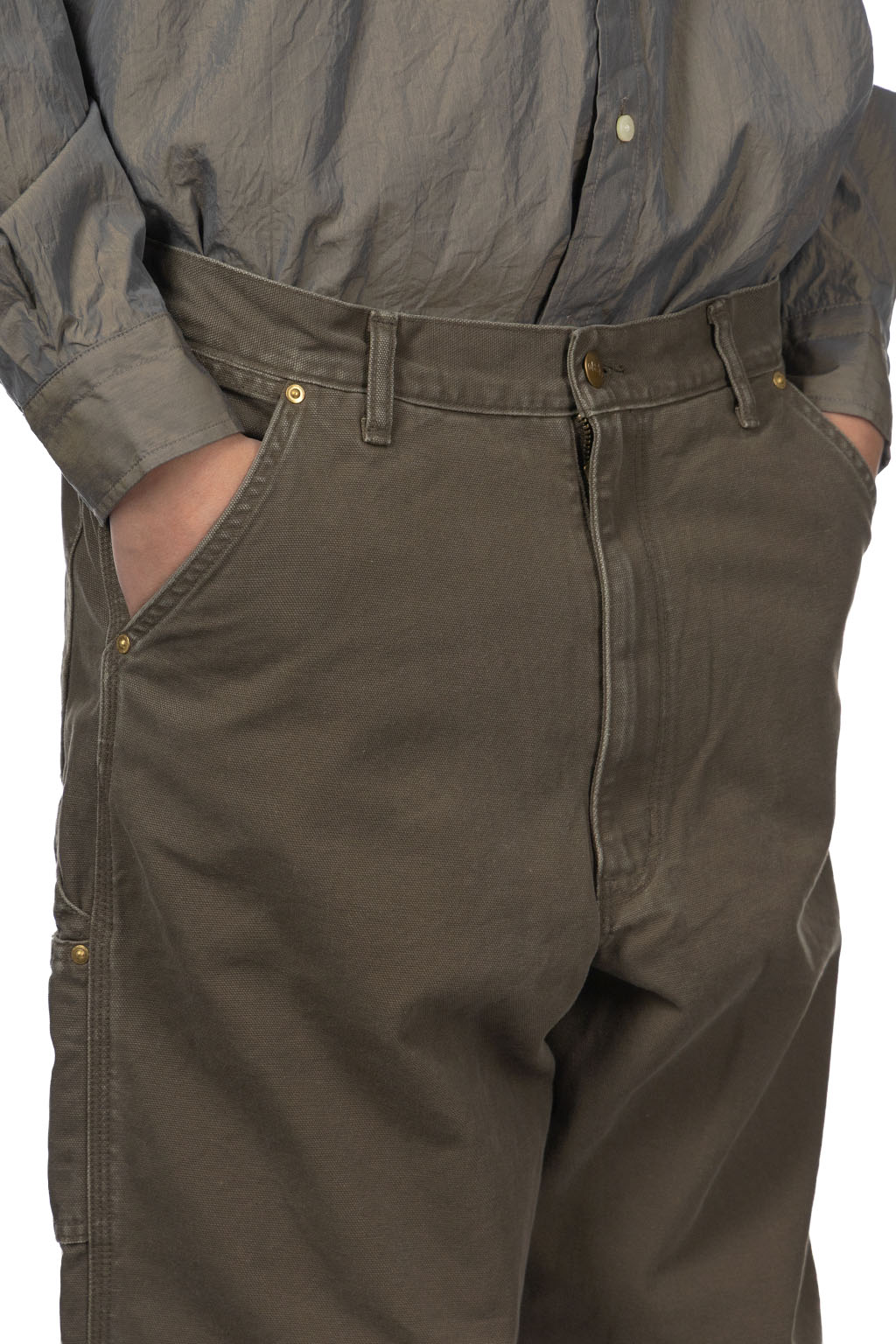 OrSlow - Dads Fit Painter Pants - Army Green