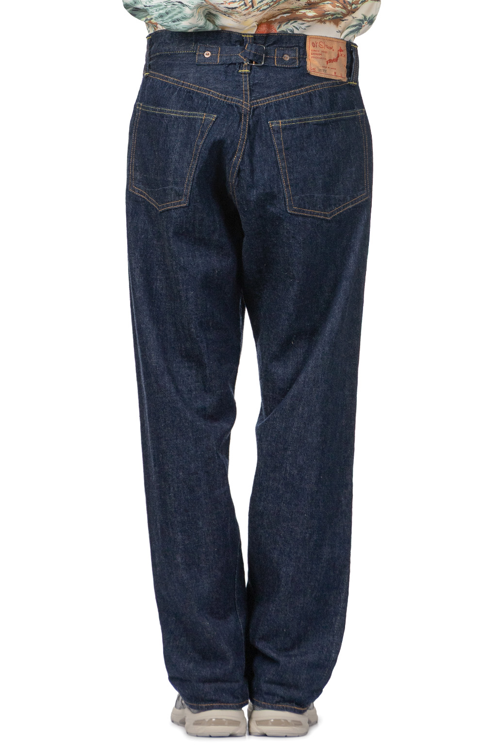 OrSlow - Grand Dads Fit Denim Pants - One Wash