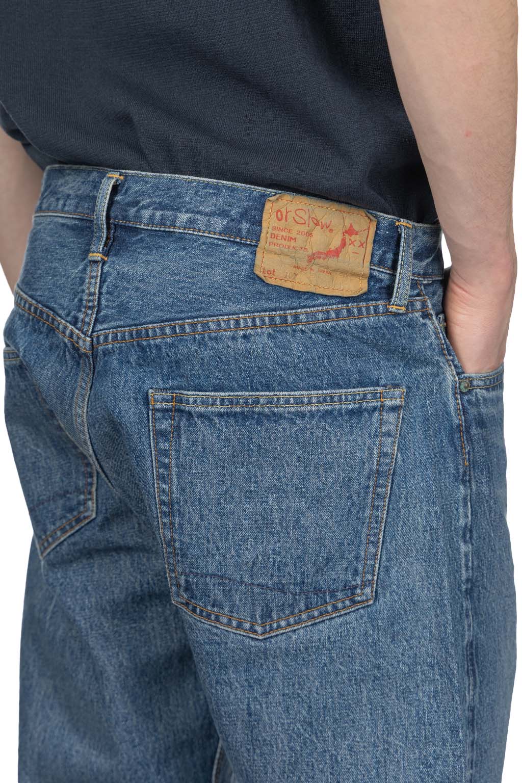 OrSlow Ivy Fit Denim 107 -  2 Year Wash