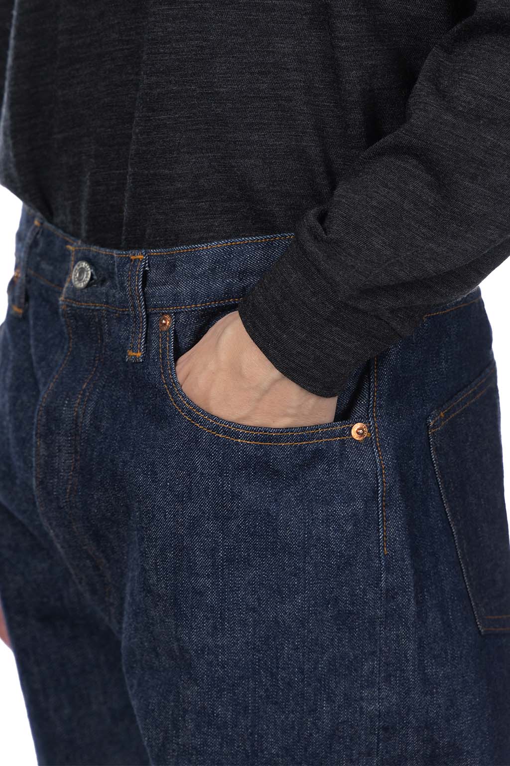 OrSlow - Model 66 1966's Standard Denim Pants - One Wash