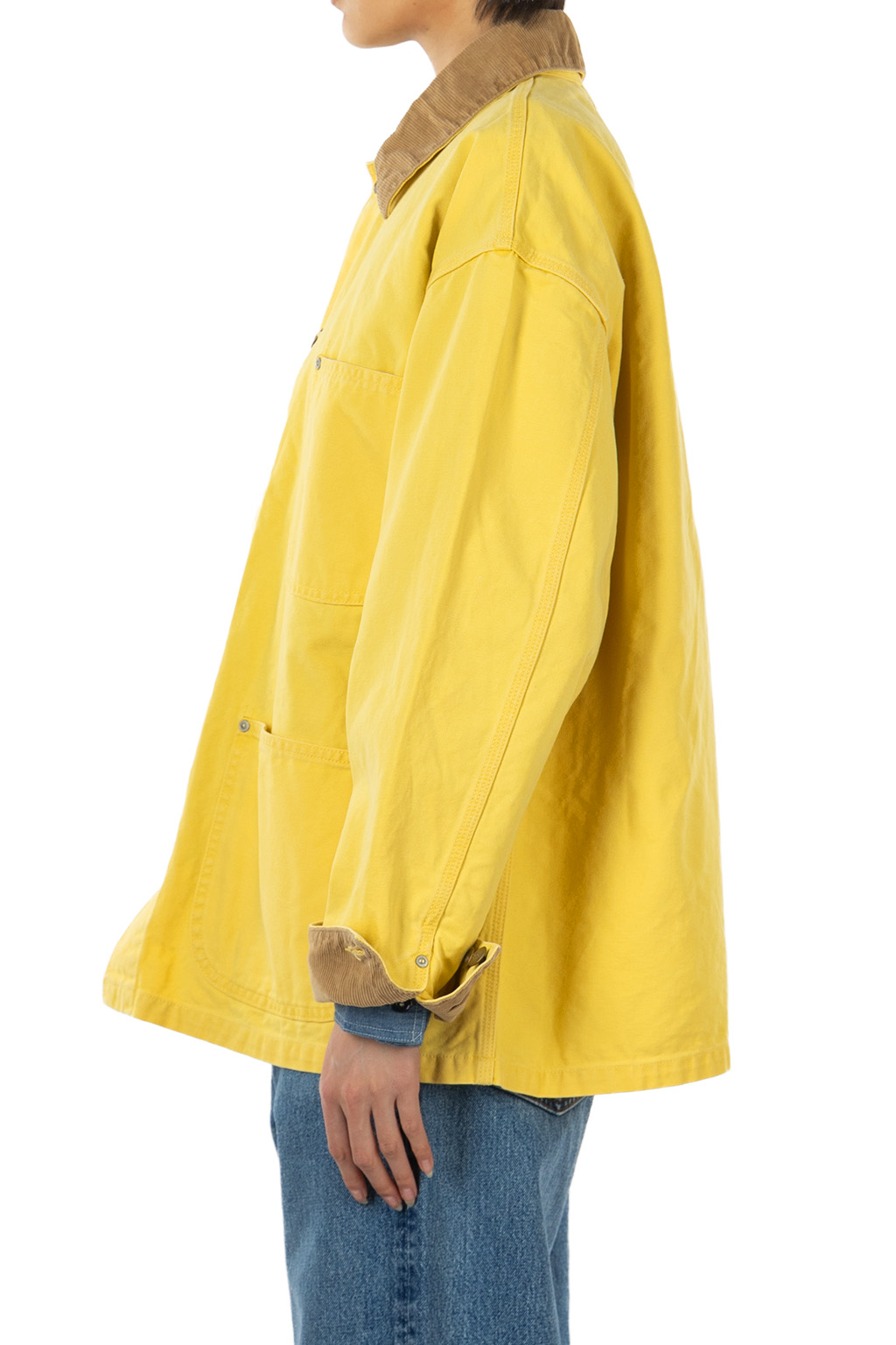 OrSlow - Relaxed Fit Oxford Coverall - Egg
