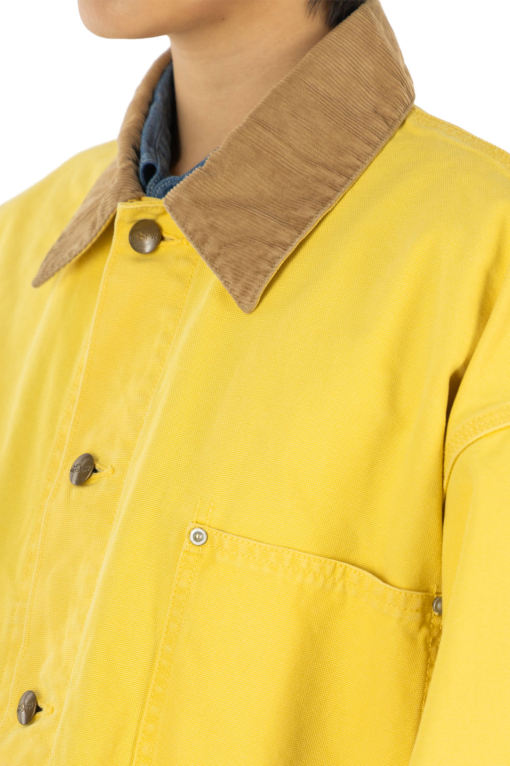 OrSlow - Relaxed Fit Oxford Coverall - Egg