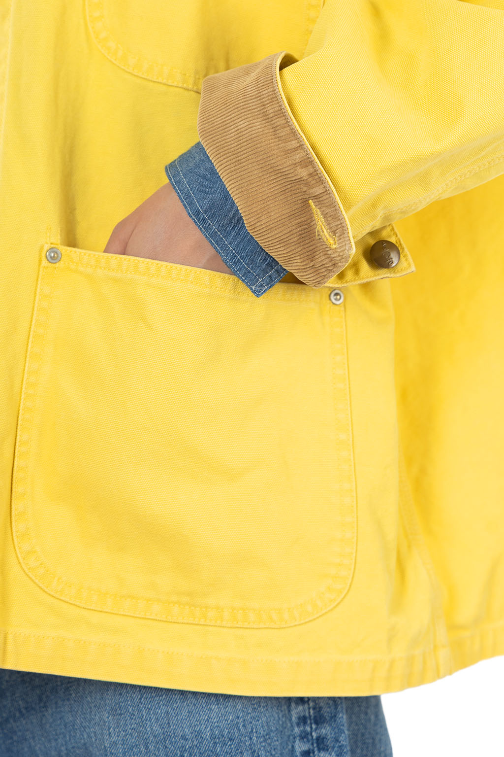 OrSlow - Relaxed Fit Oxford Coverall - Egg