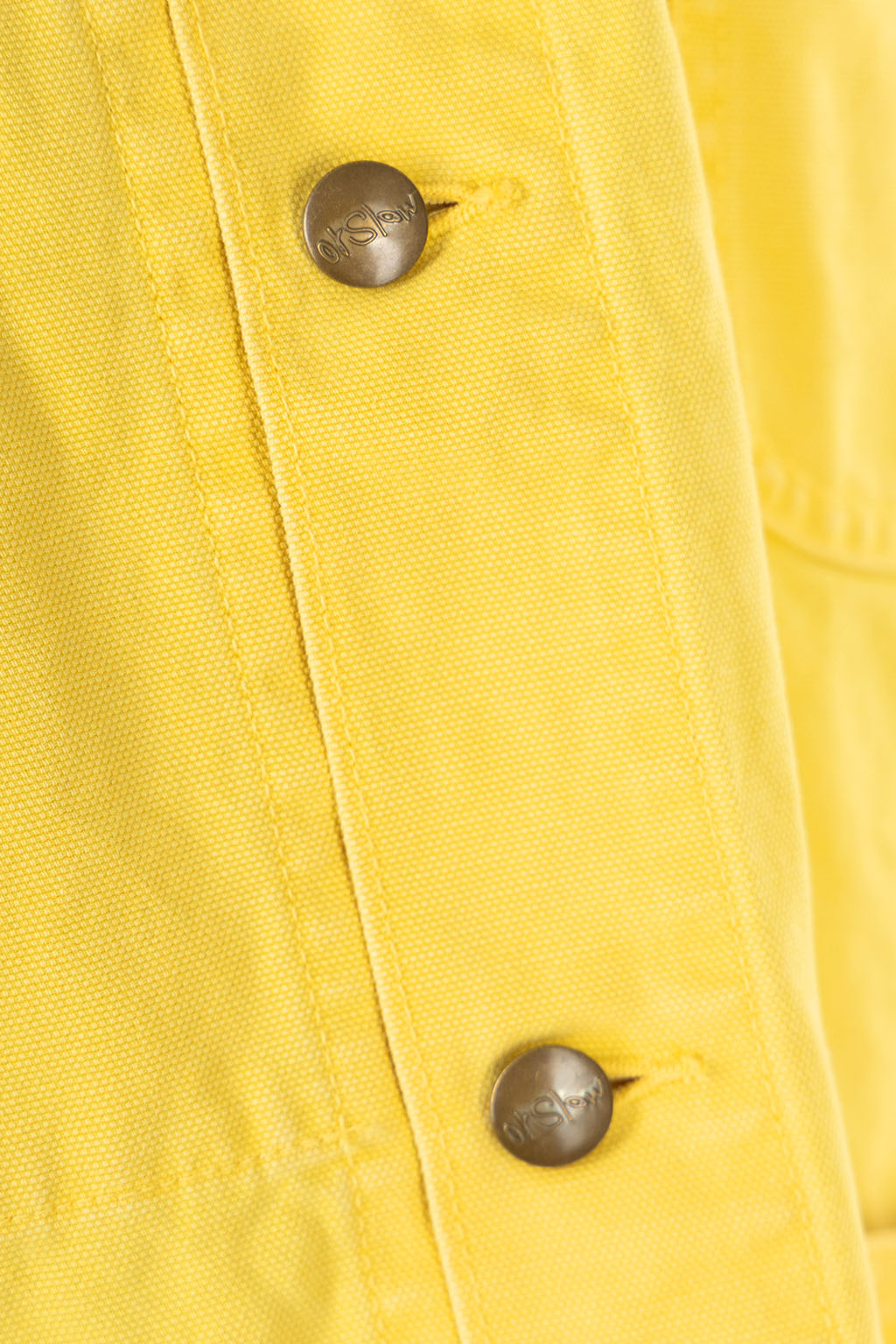 OrSlow - Relaxed Fit Oxford Coverall - Egg
