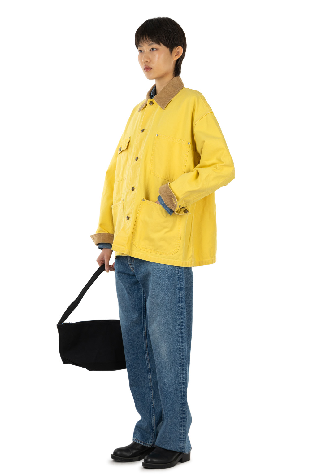 OrSlow - Relaxed Fit Oxford Coverall - Egg