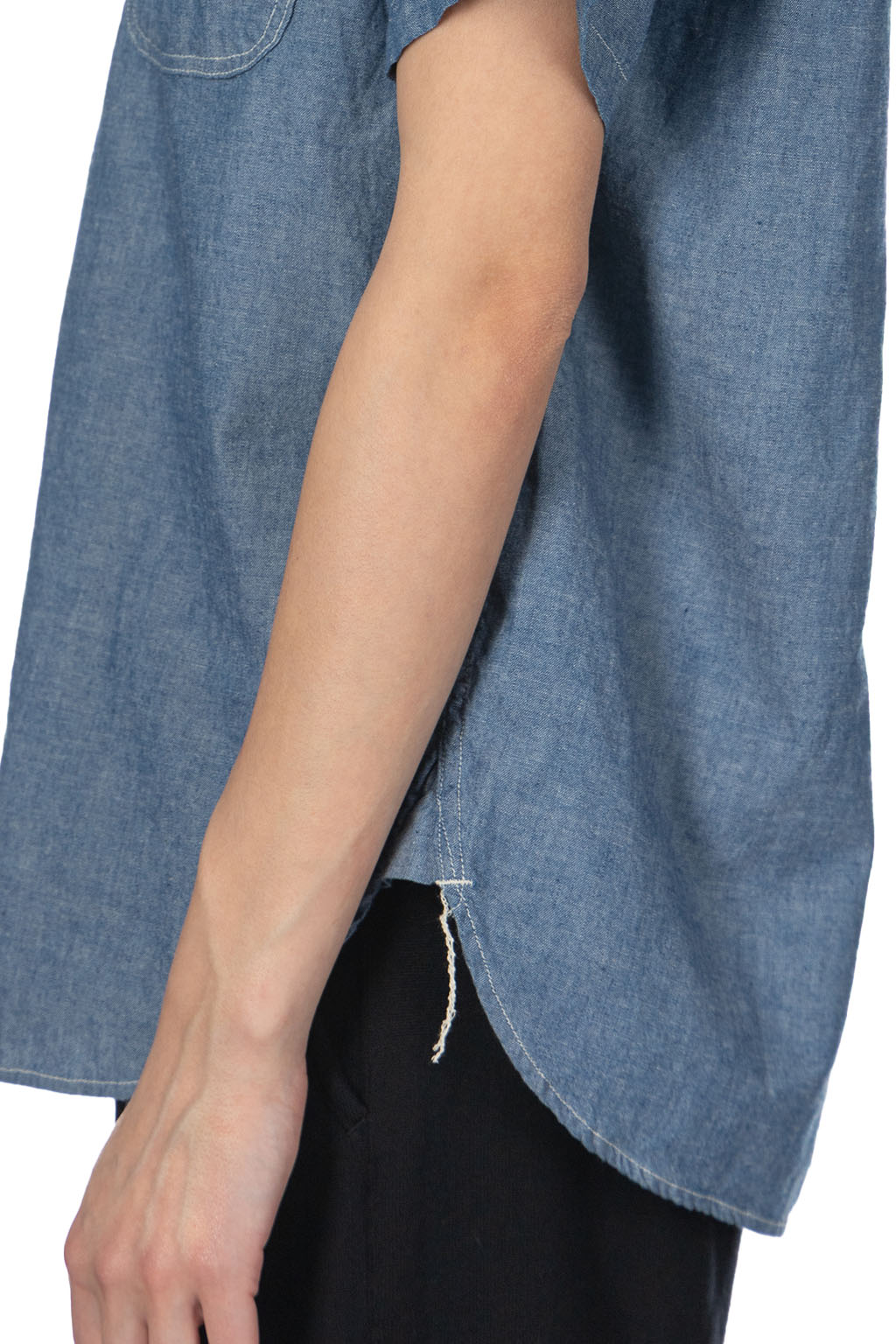 OrSlow - Short Sleeve Chambray Work Shirt