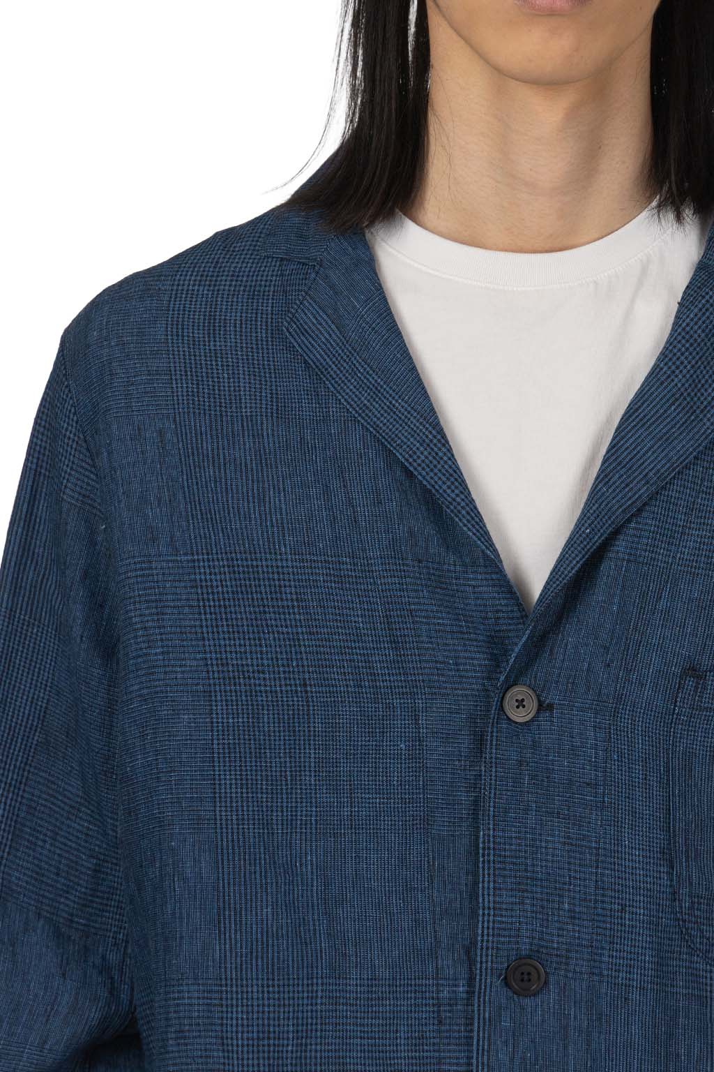 OrSlow - Simple Light Jacket - Indigo Check