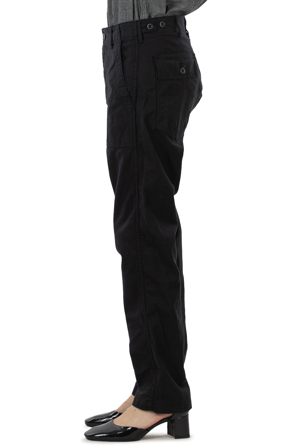 OrSlow - Slim Fit Fatigue Pants - Black