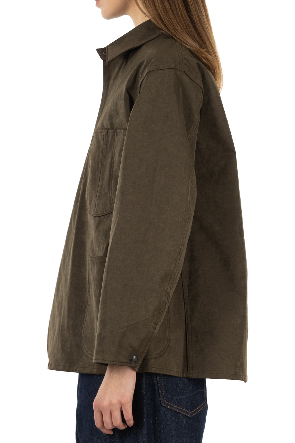 OrSlow - Suede Touch Classic Coverall - Coffee Brown