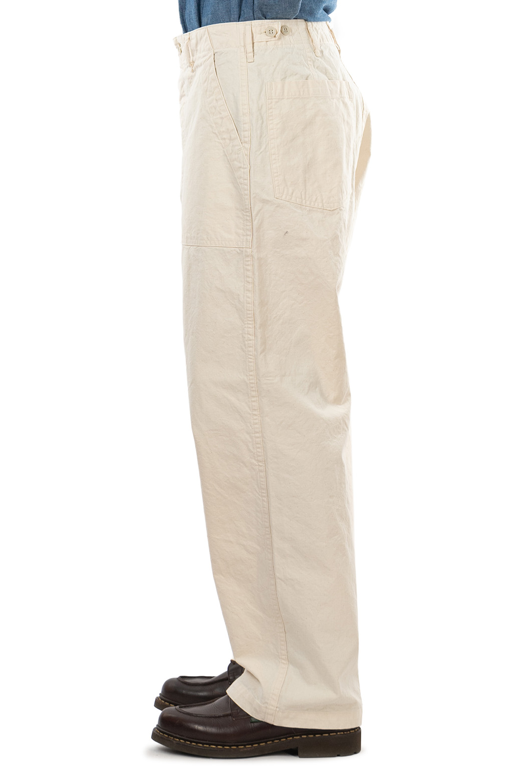 OrSlow - Summer Fatigue Pants - Ecru