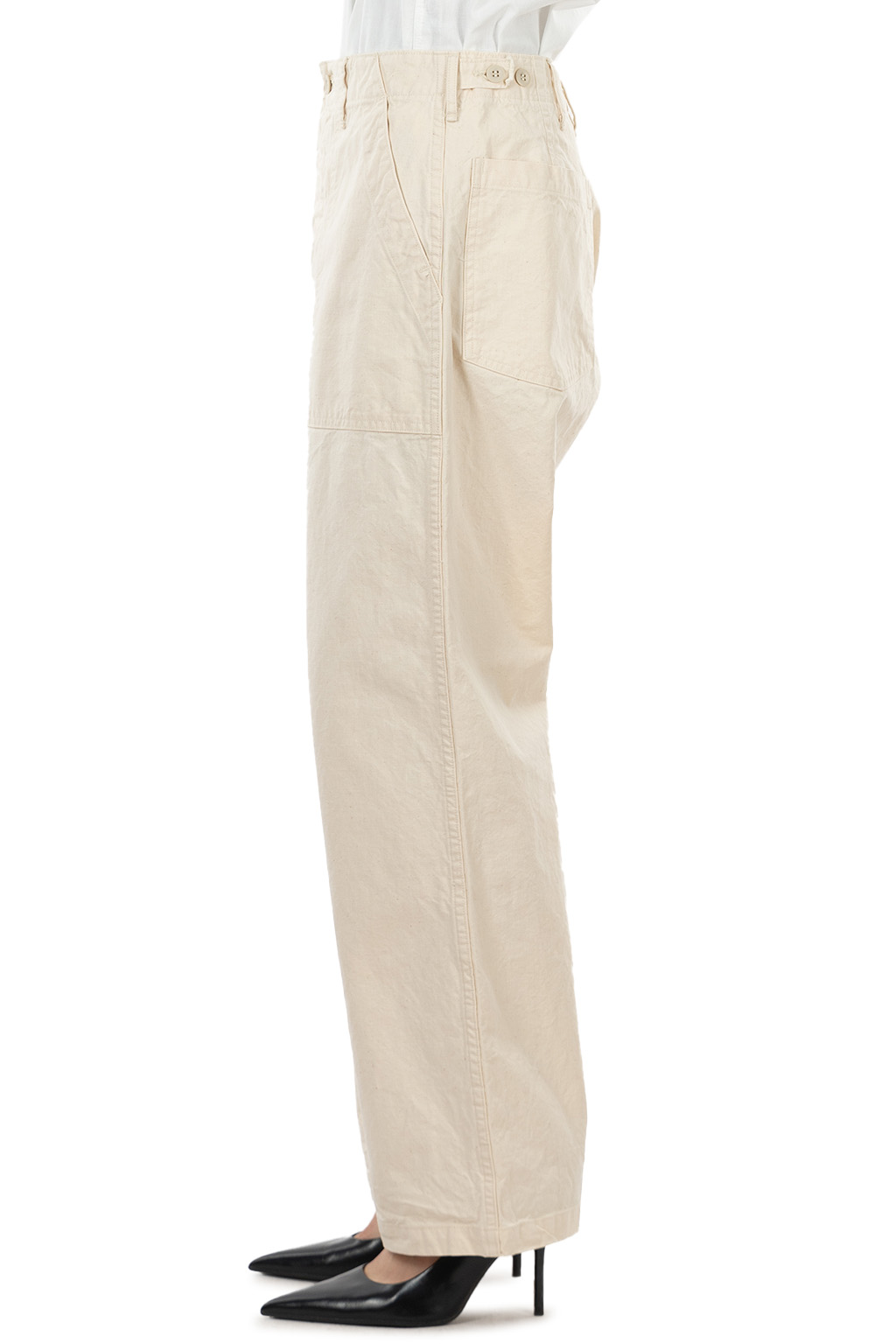 OrSlow - Summer Fatigue Pants - Ecru