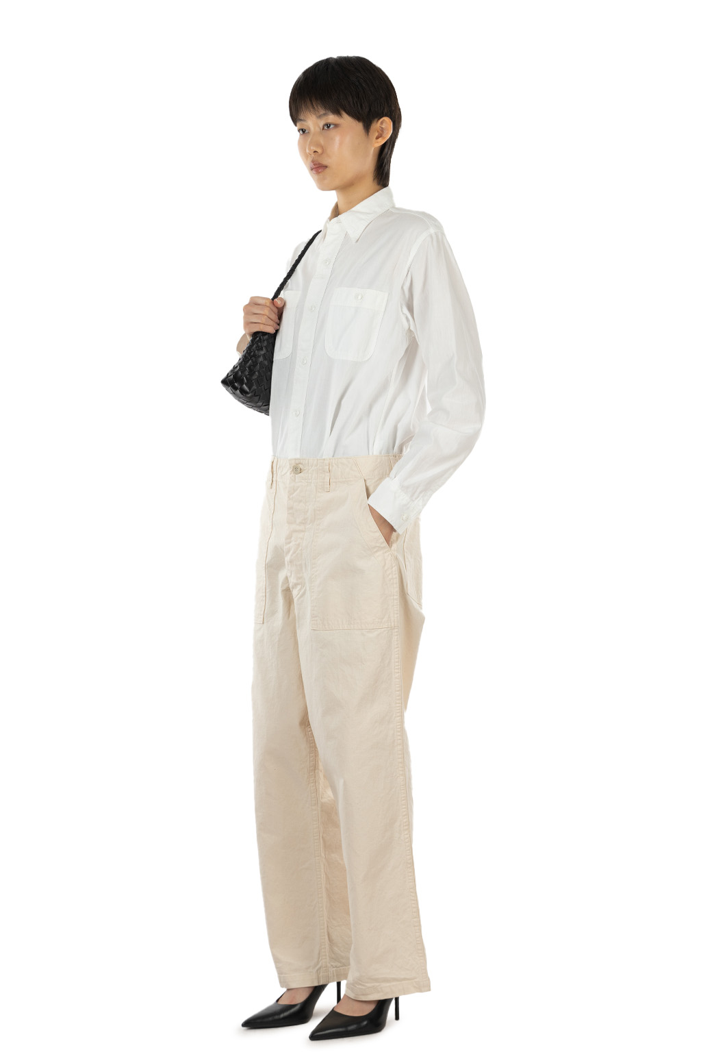 OrSlow - Summer Fatigue Pants - Ecru