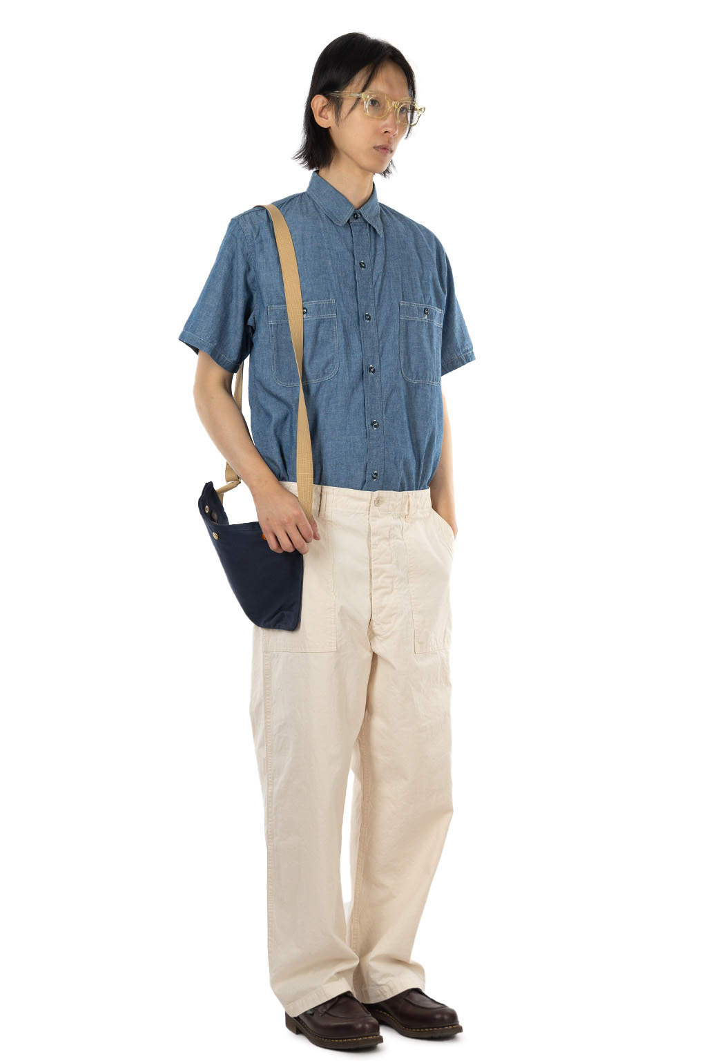 OrSlow - Summer Fatigue Pants - Ecru