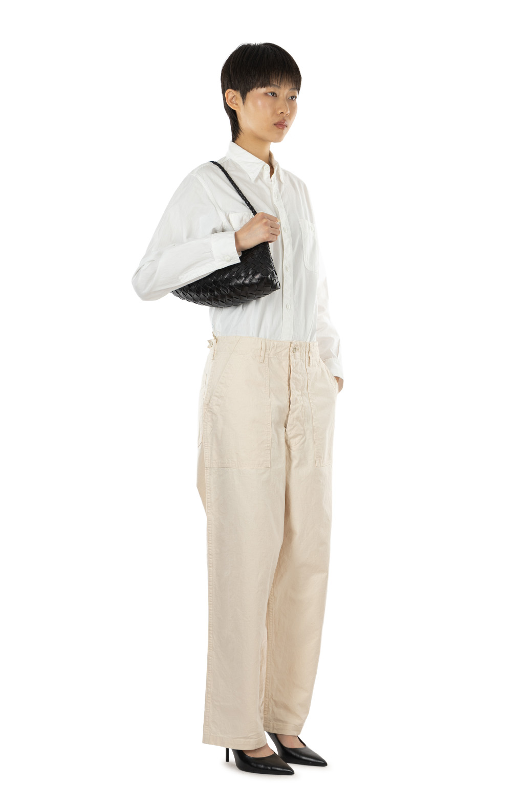 OrSlow - Summer Fatigue Pants - Ecru