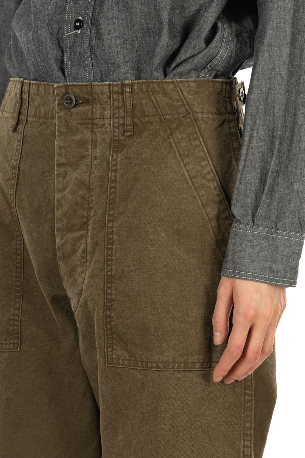 OrSlow - Summer Fatigue Pants - Olive