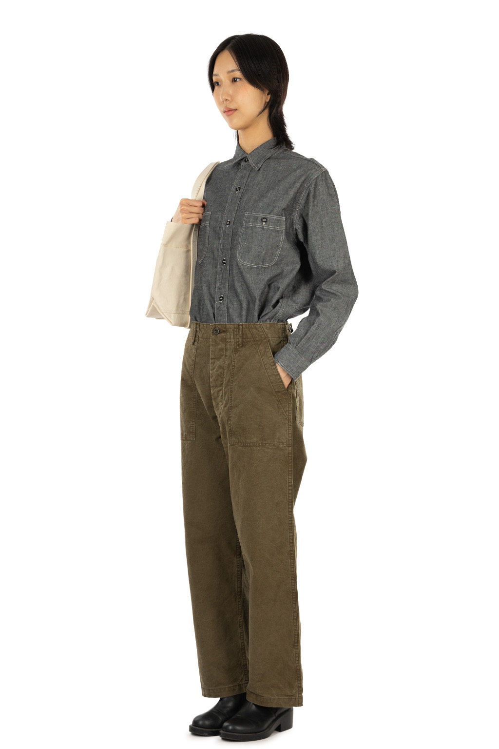 OrSlow - Summer Fatigue Pants - Olive