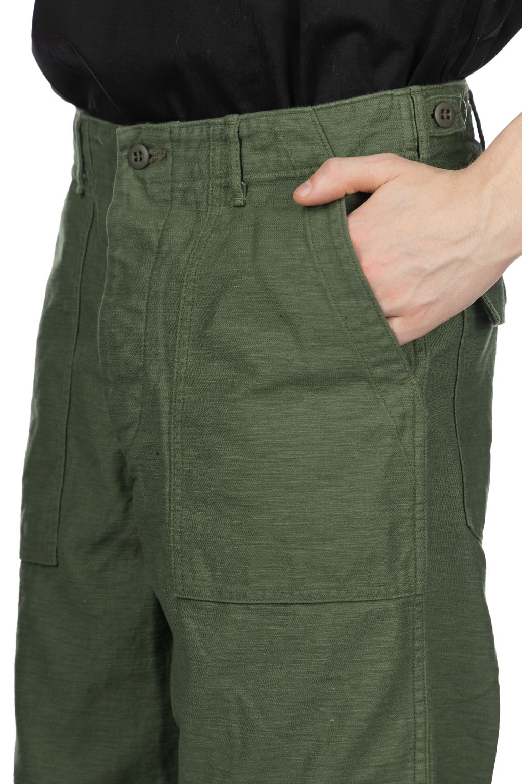 OrSlow U.S. Army Fatigue Pants - Regular Fit - Green