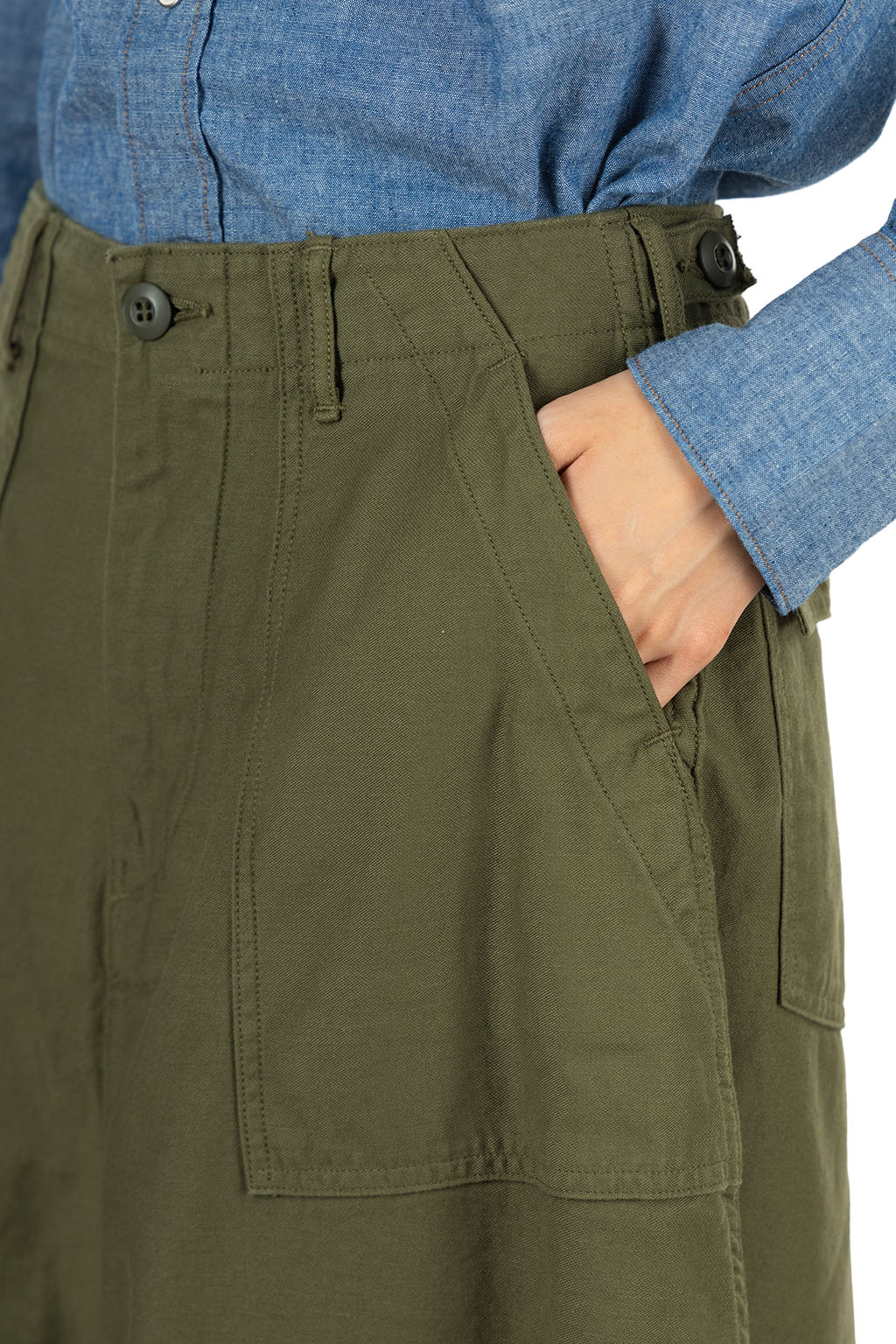 OrSlow - U.S. Army Fatigue Skirt - Dark Olive