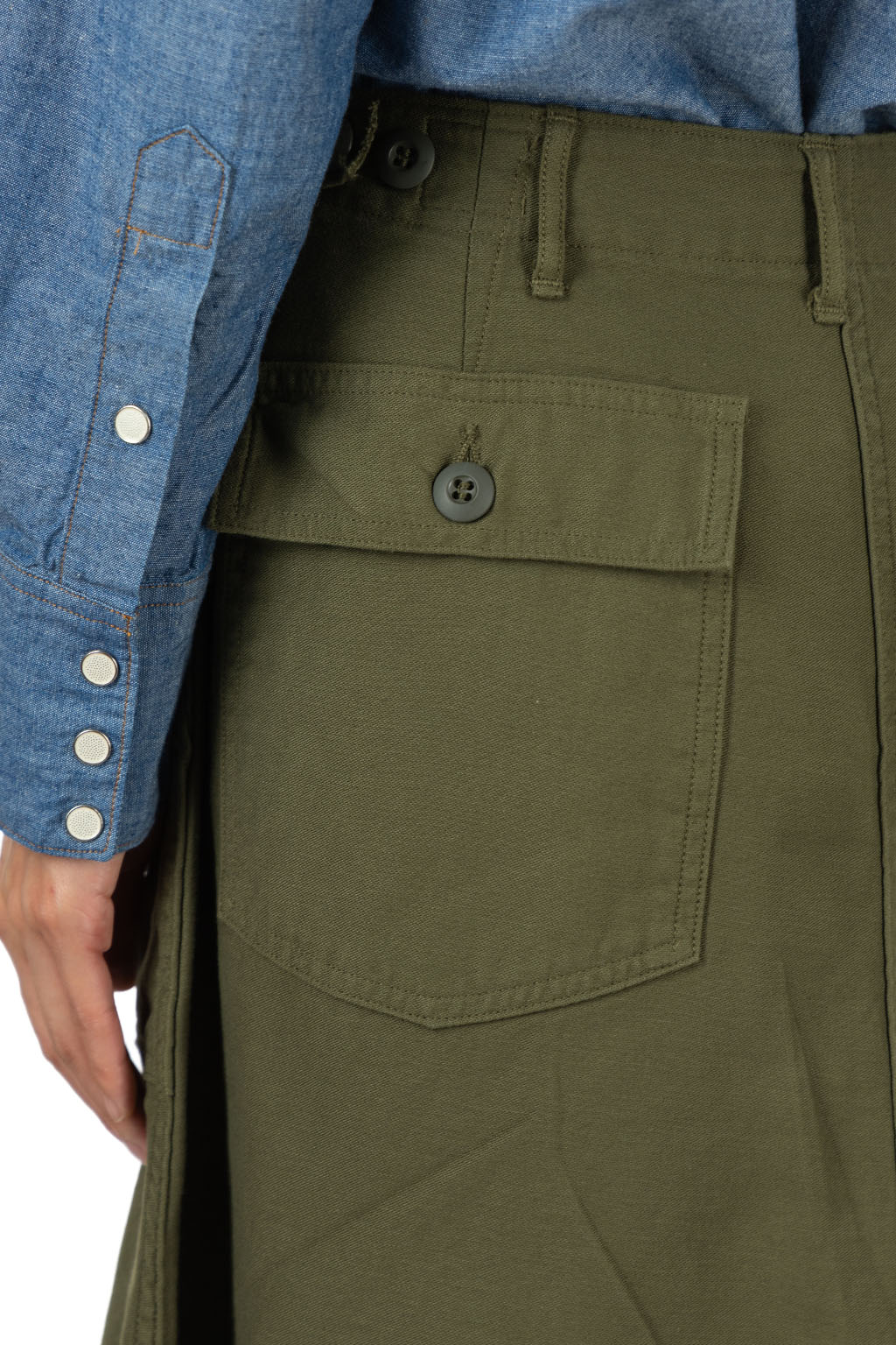 OrSlow - U.S. Army Fatigue Skirt - Dark Olive
