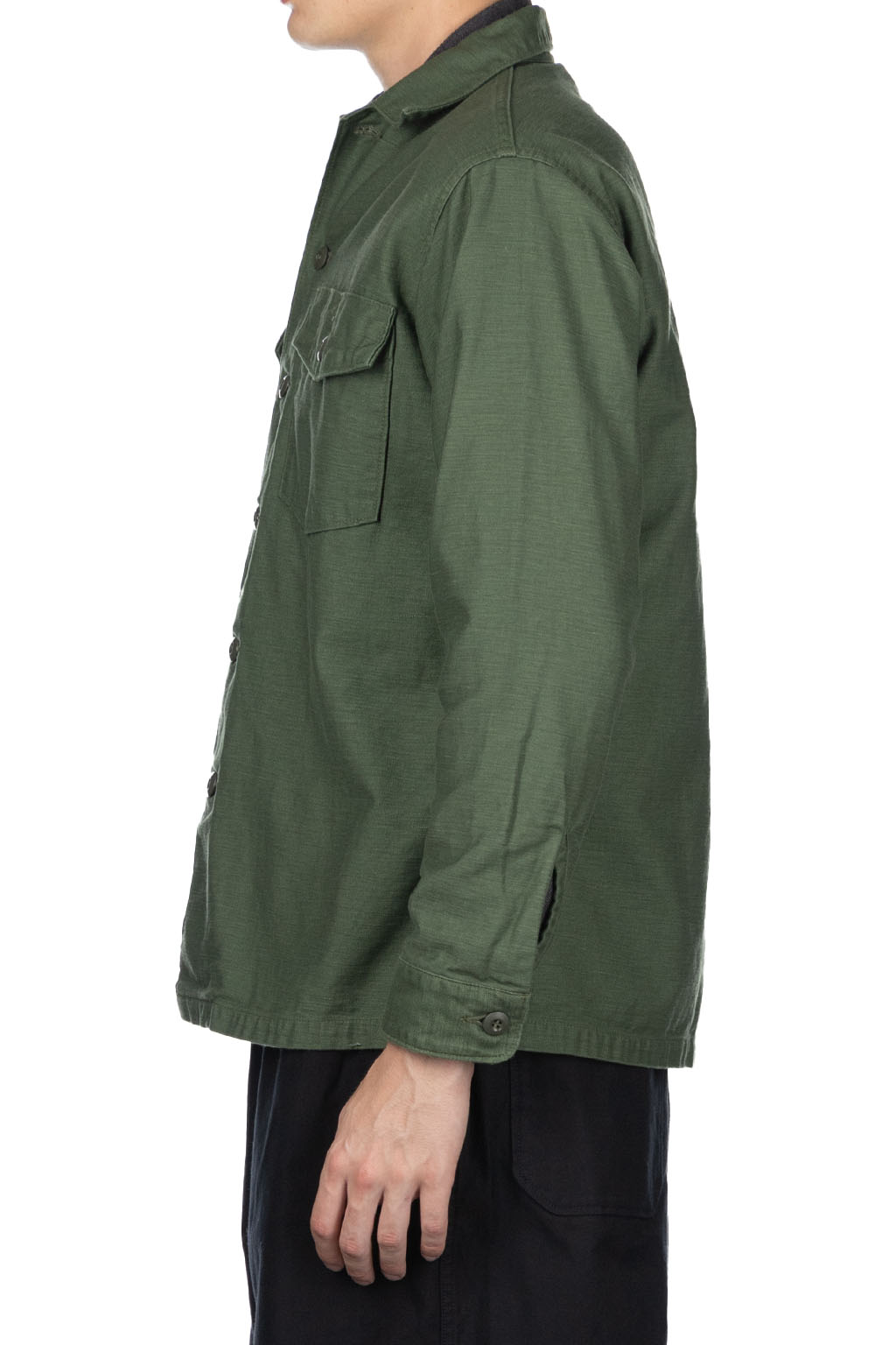 OrSlow US Army Fatigue Shirt - Green