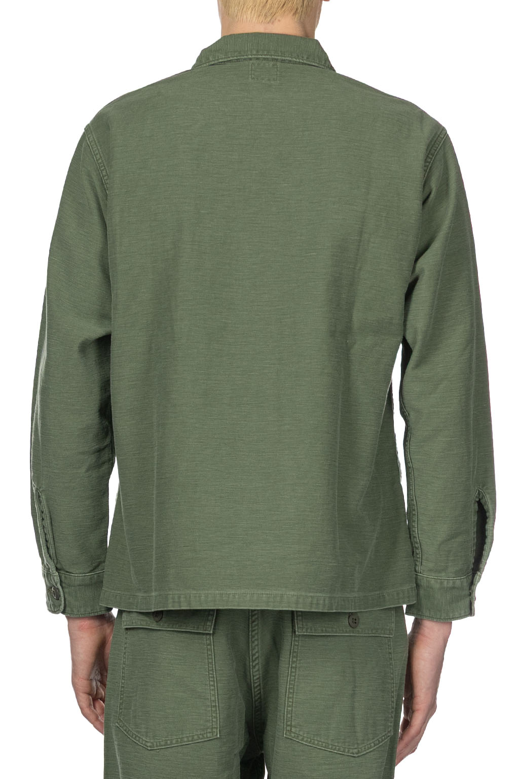OrSlow US Army Fatigue Shirt (Vintage Washed) - Green Used