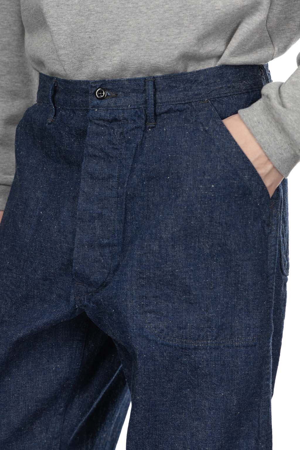 OrSlow - US Navy Denim Utility Pants - One Wash