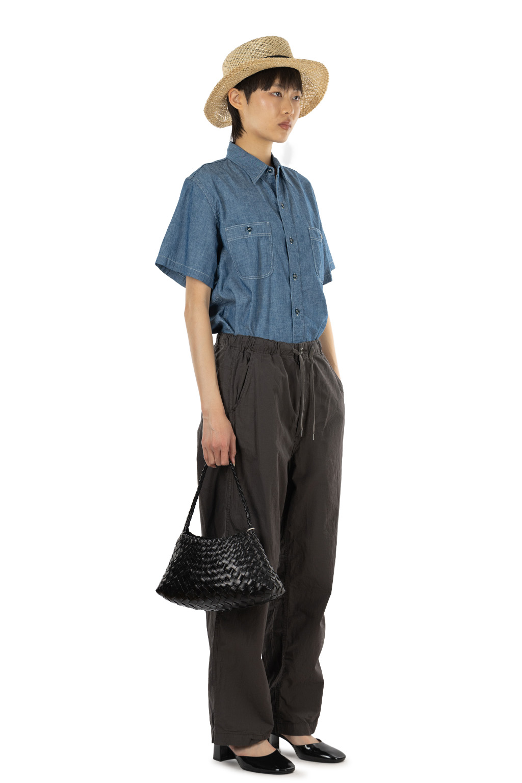 OrSlow - Wide Fit New Yorker - Charcoal Gray