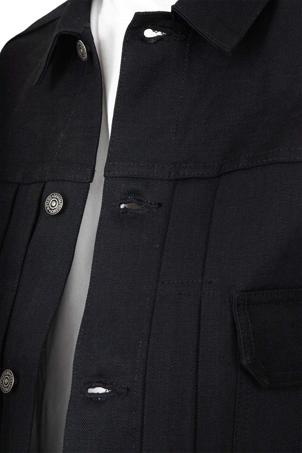 OrSlow - x Better Gift Shop - Type II Black Selvedge Denim Jacket